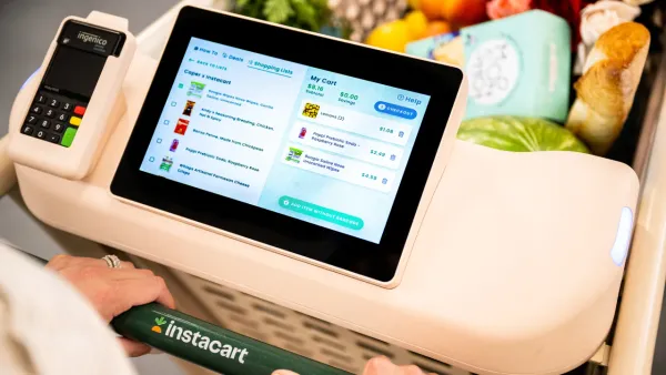 Instacart SmartCar: supermarkets become smart.